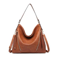 fashion leather handbag for women 2021 luxury shoulder bag designer female pu large capacity ladies zipper crossbody bags