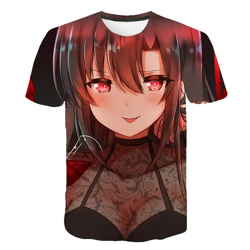 

3D t shirt men Skull cool T-shirt fashion men's T-shirt hip-hop Anime Style O collar shirt top 2020 latest summer brand oversize