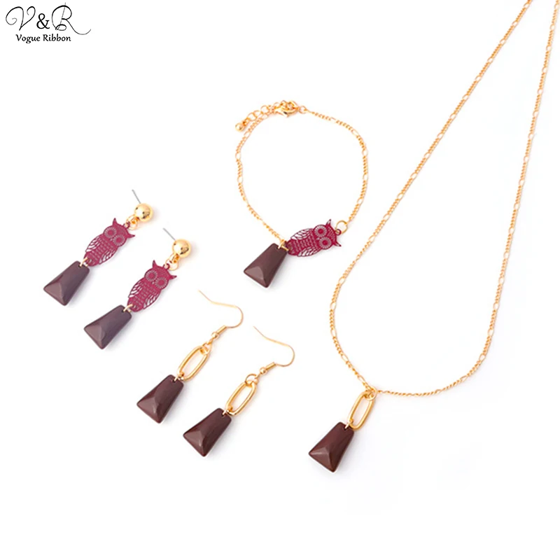 Новое поступление 2020 комплект ювелирных изделий своими руками Комплект ожерелье