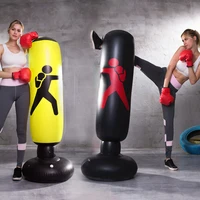 1 6m inflatable boxing pillar with air pump training fitness thickening kid adults boxing target punching bag home gym equipment