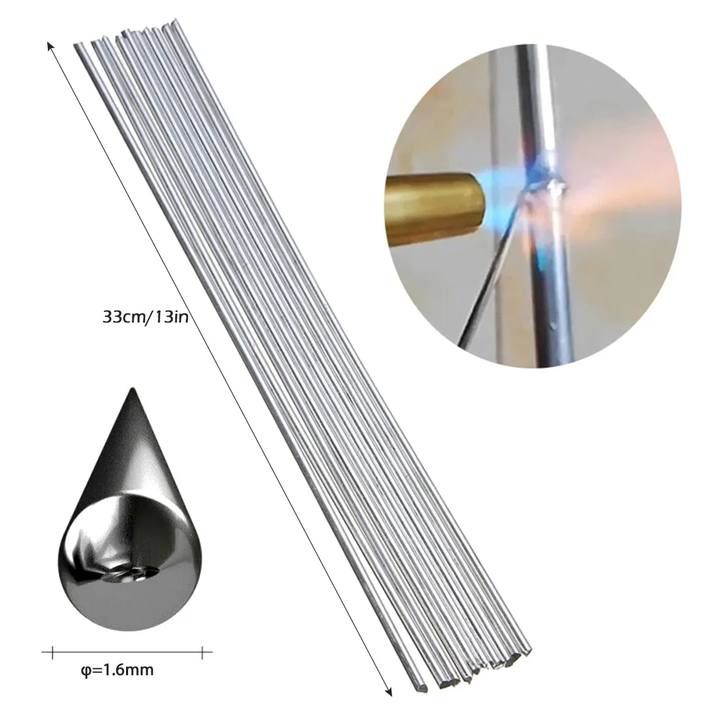

Powder Cored Aluminum Welding Rod Low Temperature Easy Melt Aluminum Welding Rods No Need Solder Powder Tool Accessories
