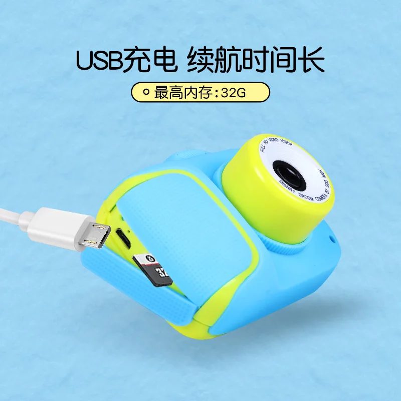 X11 мини камера с рисунком для детей креативная детская HD цифровая портативная 1080P