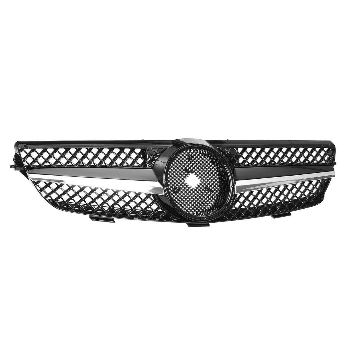 

New Black W209 Car Front Bumper Grille Grill For Benz CLK
