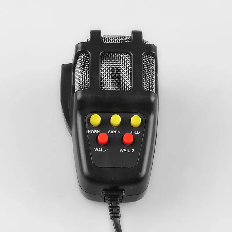 12V 100W Car Tone Sound Car Recording Emergency Siren Car Siren Horn Mic PA Speaker System Emergency Amplifier Hooter YG010