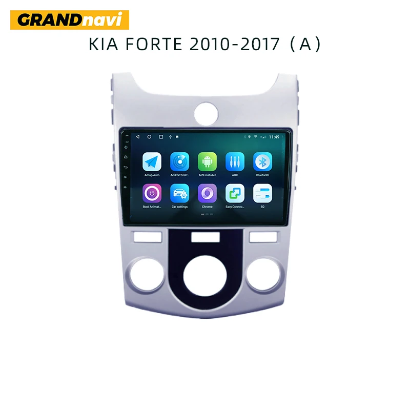 

Автомобильный мультимедийный плеер AKAMATE, автомагнитола 2 Din для KIA FORTE 2010-2017(A) CarPlay, автомобильное радио, Bluetooth-навигация