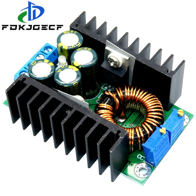 1pcs/lot DC CC 9A 300W Step Down Buck Converter 5-40V To 1.2-35V Power module | Электронные компоненты и