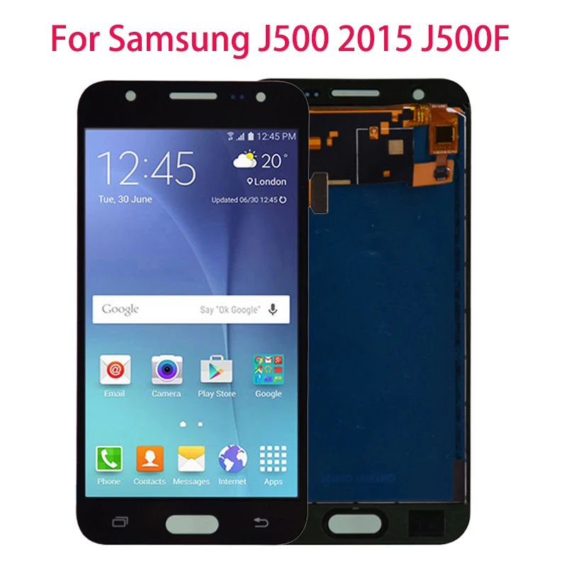Для Samsung Galaxy J5 J500 J500F J500FN J500M J500H 2015 ЖК-дисплей с сенсорным экраном дигитайзер