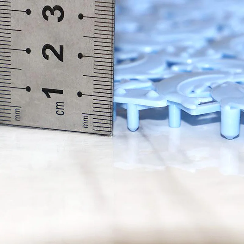 TPR нескользящий коврик для ванной комнаты душа лоскутный пластиковый