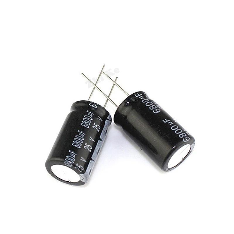 1 шт. 25v6800uf 6800uf25v 16*30 25v 6800 мкФ 16x30 электролитический конденсатор | Электронные