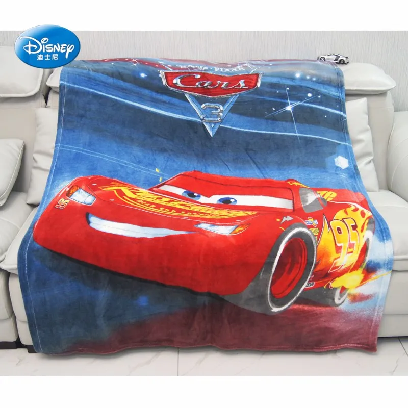 Disney автомобили Одеяло пледы Mc Queen Коралловое Флисовое одеяло осень скидки 117x152 см