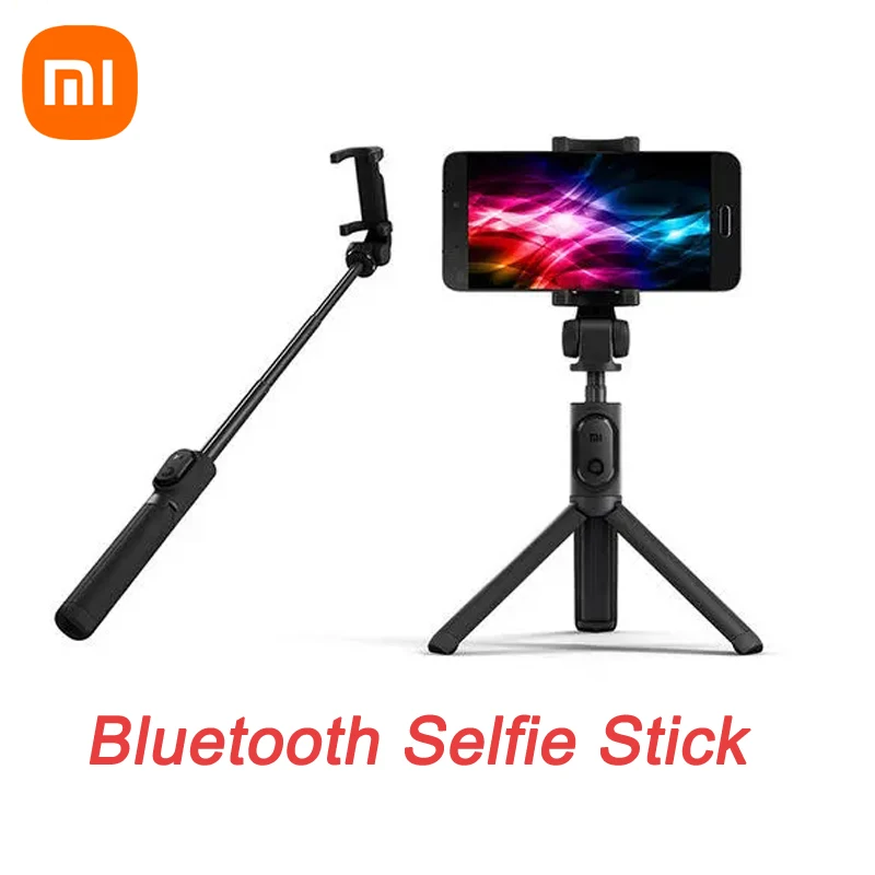

Original Xiaomi 2 in 1 bluetooth Mini Extendable Folding Tripod Selfie Stick Broadcast Wireless Button Shutter For iOS/Android