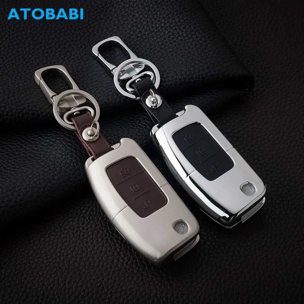 Чехол для автомобильного ключа Ford Focus 3 4 Mondeo MK3 MK4 Kuga Escape Edga 2017 2016 2015 2014|car styling key
