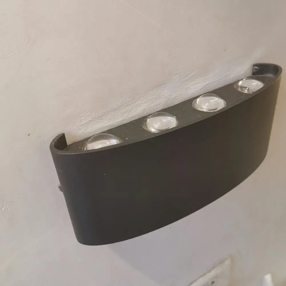 Скандинавский светодиодный настенный светильник алюминиевый водонепроницаемый