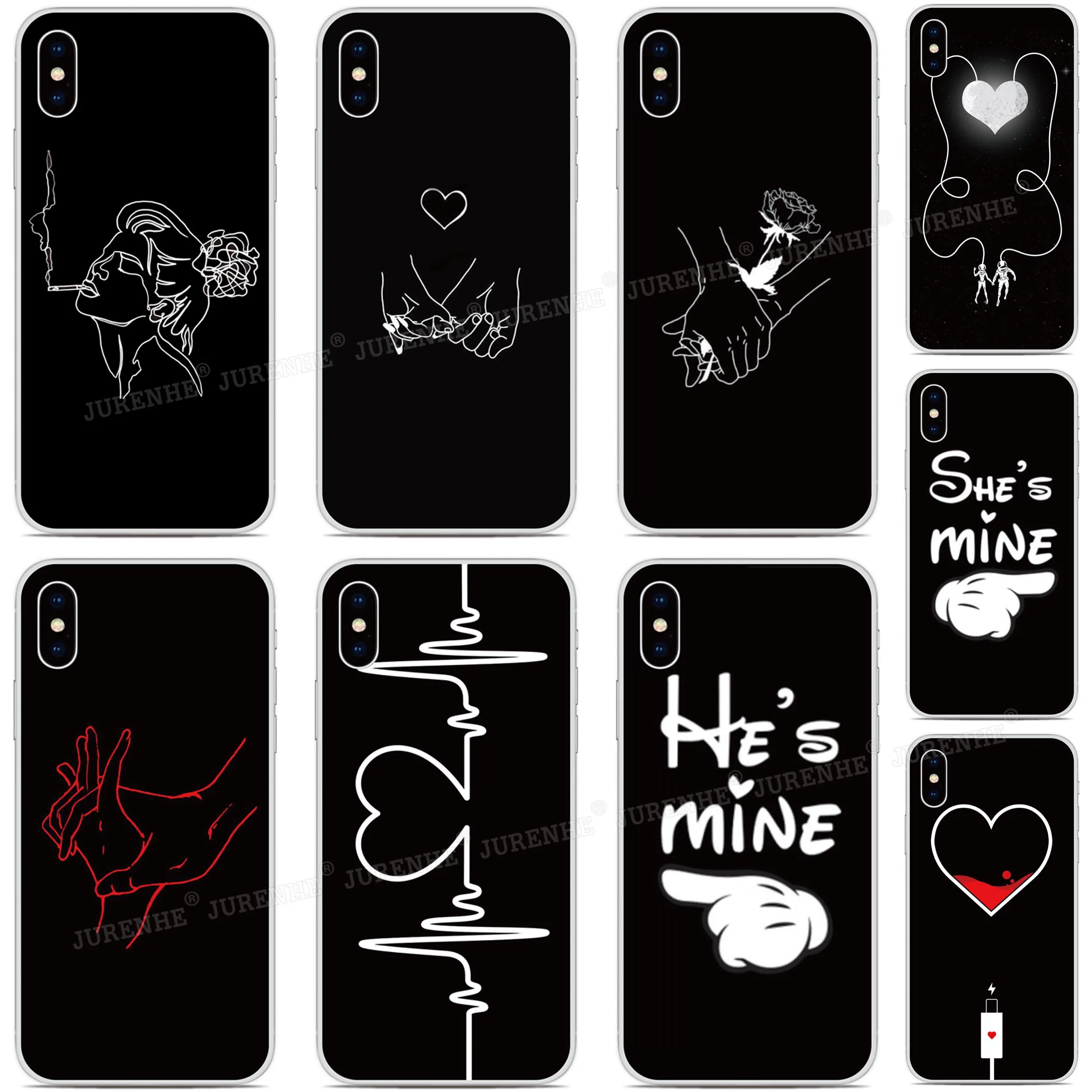

Couple Love Cover For Umidigi Bison GT X10 A11S A7S F2 F1 Play A3X A3S A5 A3 A7 S5 A9 A11 Pro Max Power 3 5 5S Phone Case