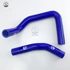 Комплект силиконовых шлангов радиатора подходит для TOYOTA COROLLA AE86 4A-GE 4AGE 83-87 красныйсинийчерный