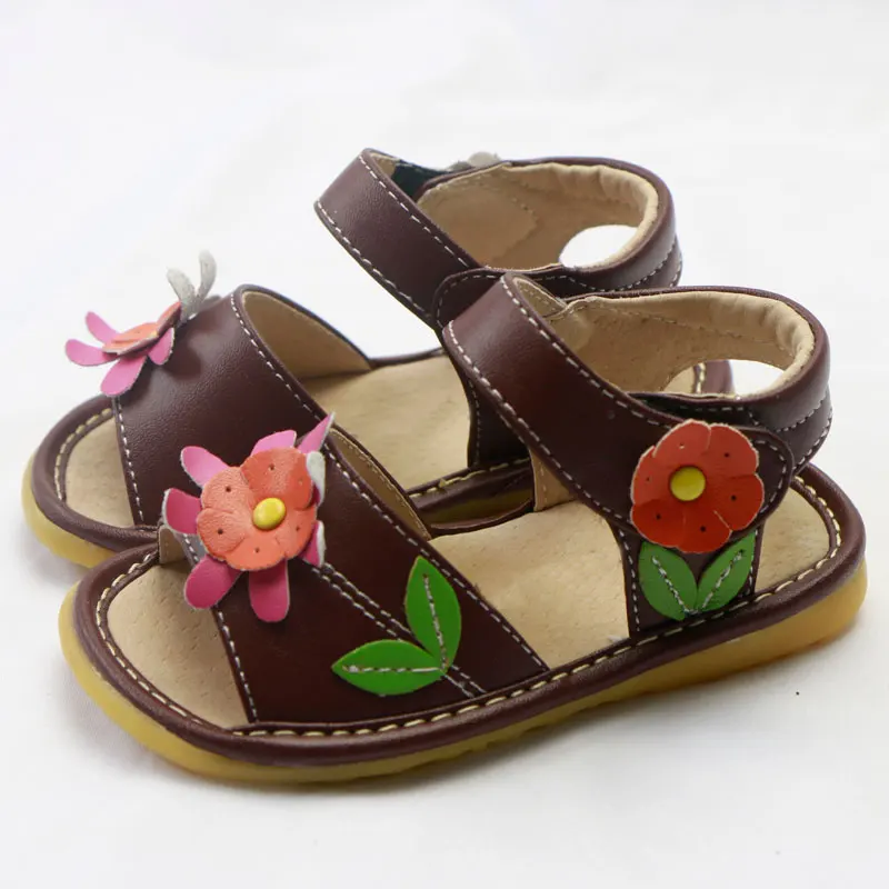 Детская обувь со звуком Детские сандалии звуками Обувь для маленьких девочек