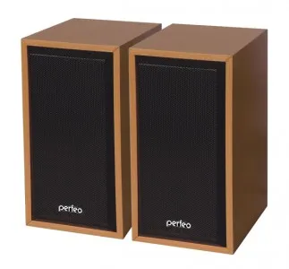 Колонки Perfeo &quotCABINET&quot 2.0 мощность 2х3 Вт (RMS) бук дерево USB | Электроника