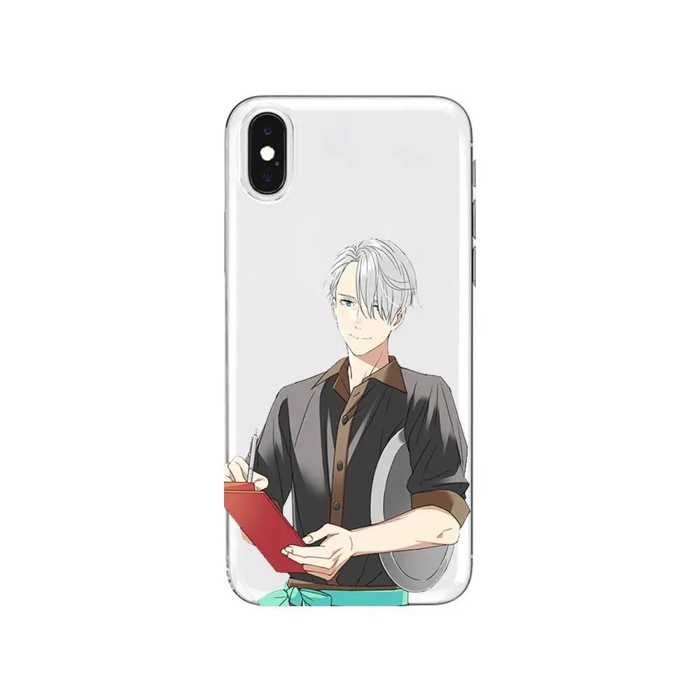 

YURI!!! on ICE Transparent Phone Case For XiaoMi Redmi 11lite ultra 10x 9 8A 7 6 A Pro T 5G K40 Anime protect Cover Silicone
