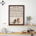 Винтажная Картина на холсте с изображением музыкальной грации, плакаты, Античная картина с изображением гимна розы, украшение для фермерского дома с изображением христианской песни