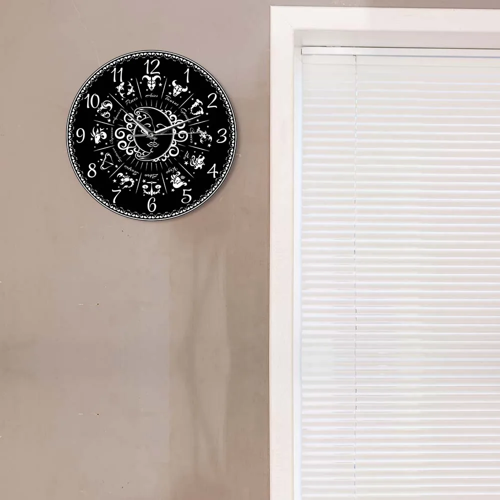 Настенные часы в античном стиле фантастические знаки настенные бесшумные