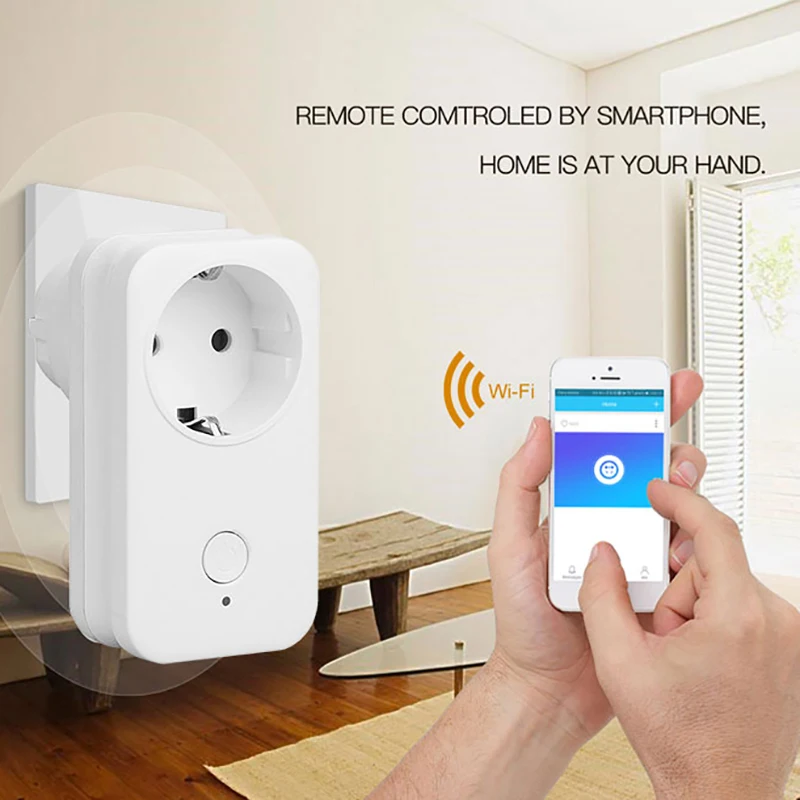Wifi переключатель Ws2 умная розетка для Apple Homekit Alexa Google Home Eu адаптер приложение