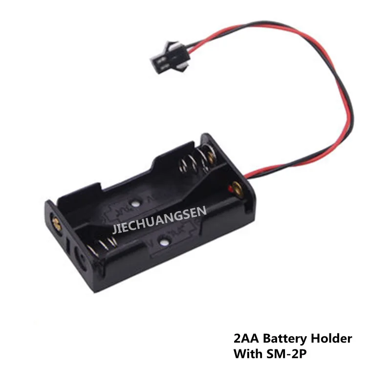 2AA 2 батарейки АА Батарея держатель Чехол Коробка зажигания 14500 литиевой батареи 3V