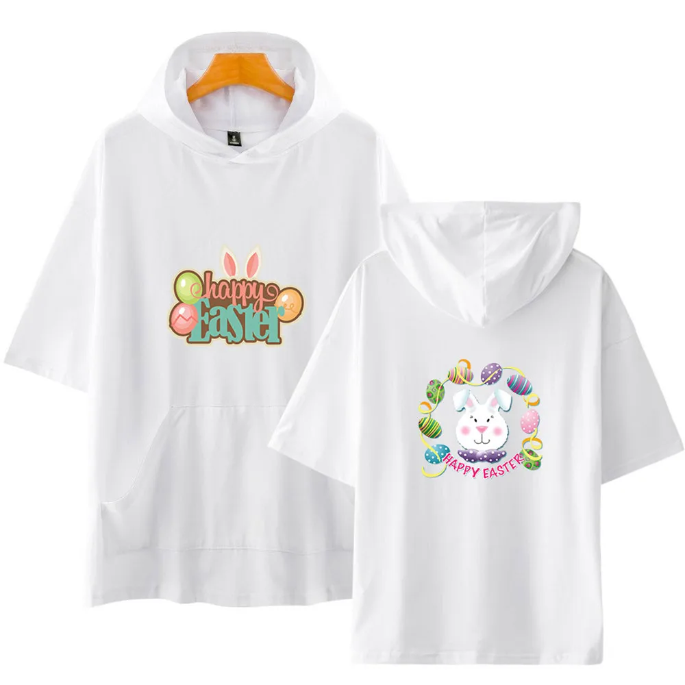 

Easter Day T Shirt Unisex Happy Easter Day Gift Tshirt Cute Women Bunnies Graphic Holiday Tees Tops Streetwear