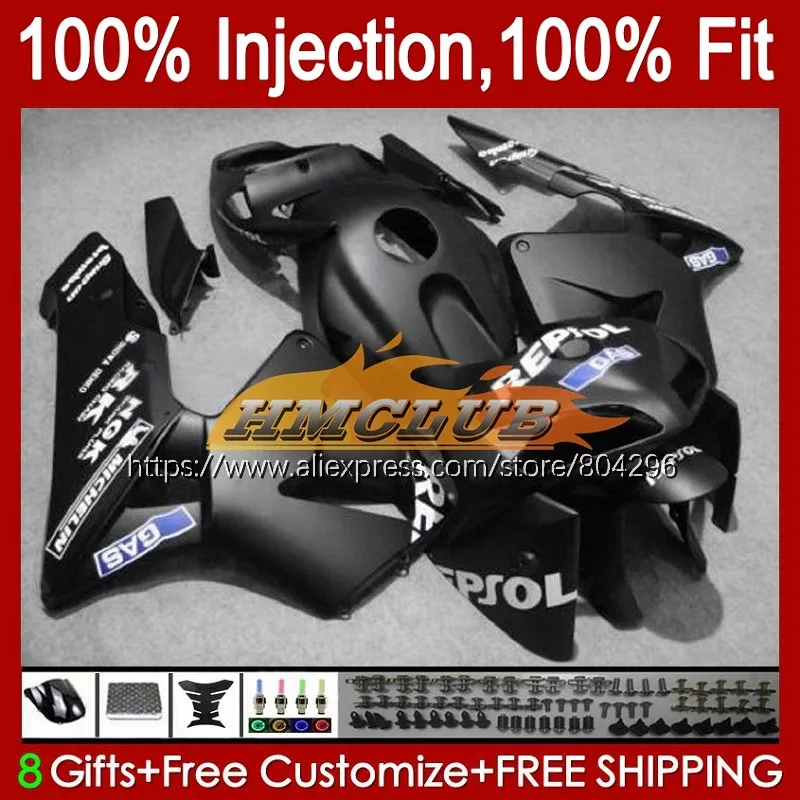 

Injection For HONDA CBR 600RR 600F5 600CC CBR600RR 0No.89 CBR 600 CBR600 RR F5 03 Matte Repsol 04 CBR600F5 2003 2004 OEM Fairing