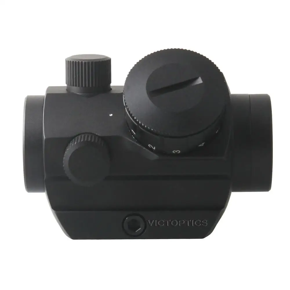 VictOptics 1x22 охотничий прицел с красной точкой Коллиматор для охоты AR15 .223 5 56 мм