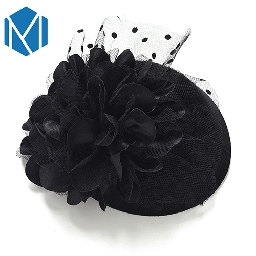 Black Hairpins М мизм 1 шт. выпускные/вечерние заколки для волос для женщин Цветочная вуаль заколки элегантные кружевные Заколки Подарок аксессуары для волос - Цвет: Black Hairpins