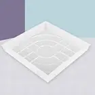 Форма для самодельного сада, многоразовая форма квадратной формы для мощения, бетона, шагового камня, плоский камень, пластиковые аксессуары для сада и здания