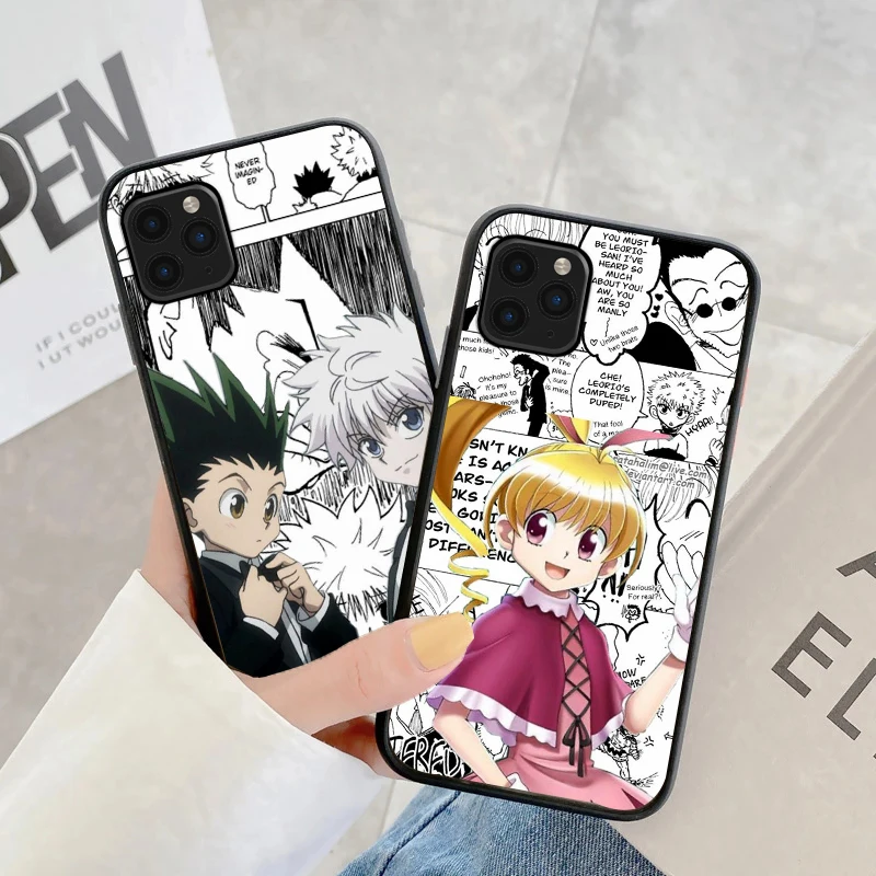 

Amine Hunter X Hunter Killua HXH Case Funda For iPhone 6 6S 7 8 X XS XR XS Max 11 12 13 13 Pro Mini SE 2020 Back Cover Coques