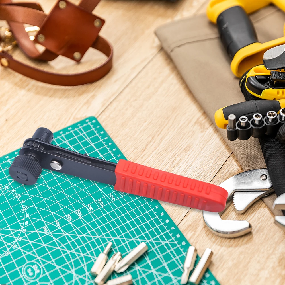 

Mini Rapid Ratchet Wrench 1/4 Screwdriver Hexagon Bidirectional Control Two Way Quick Socket Spanner Repairing Tool
