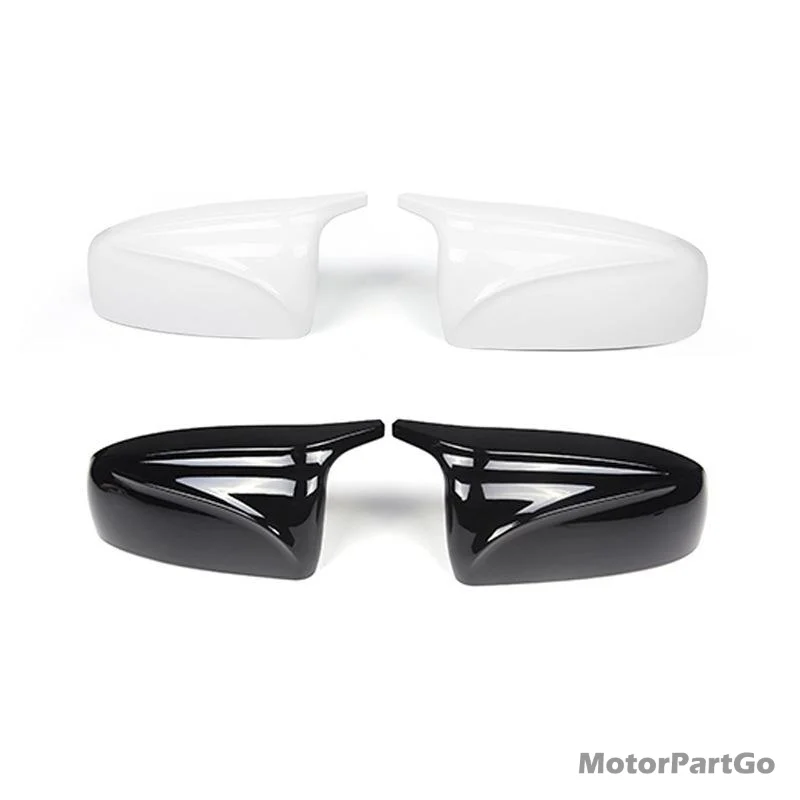 

Черно-белый Сменный Чехол для зеркала заднего вида ABS 1 пара для BMW X5 X6 E70 E71 2007-2013 B555