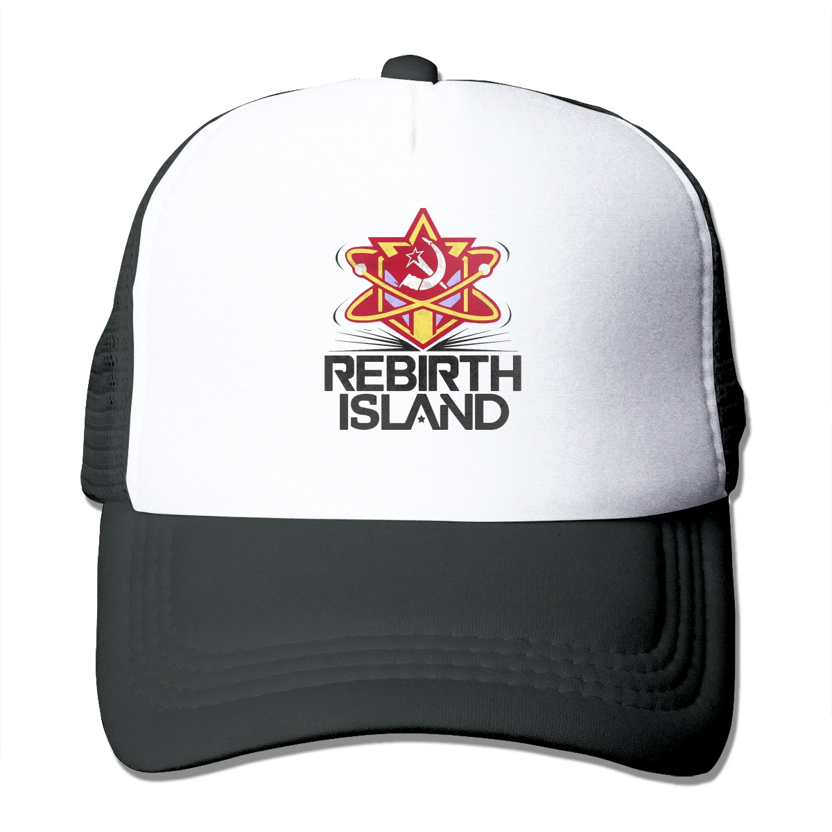 

Бейсболка Rebirth Island для мужчин и женщин, Регулируемая Кепка в стиле хип-хоп, черная сетчатая шапка для стрельбы по воздуху