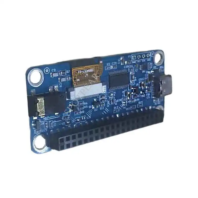 Raspberry Pi Zero ЖК-аудиоплеер I2C I2S модуль DAC переносная плата дисплей экран кнопки -
