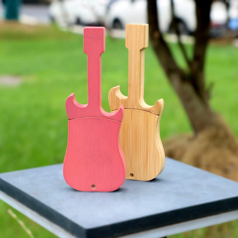 

COURNOT New Guitar Violin Shape Storage Box Tobacco Box Storage Tank Pill Box Smoking Accessories