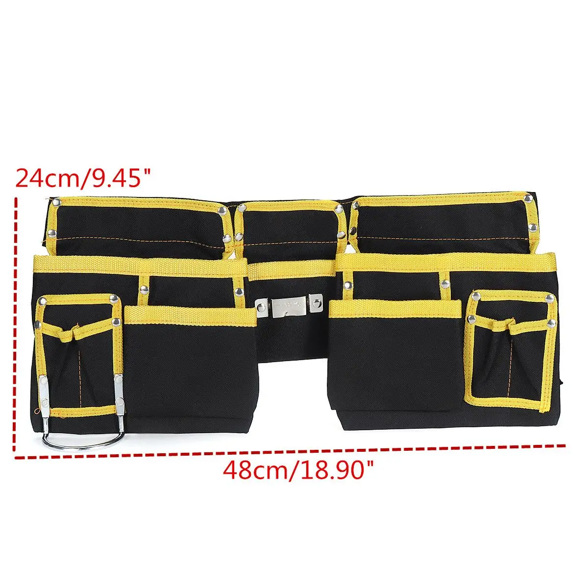 

Multi-function Waist Pack Repair Tool Bag Electrician Tools Bag Oxford Cloth Hardware Tool Pocket Wrench Pliers Storage Bag