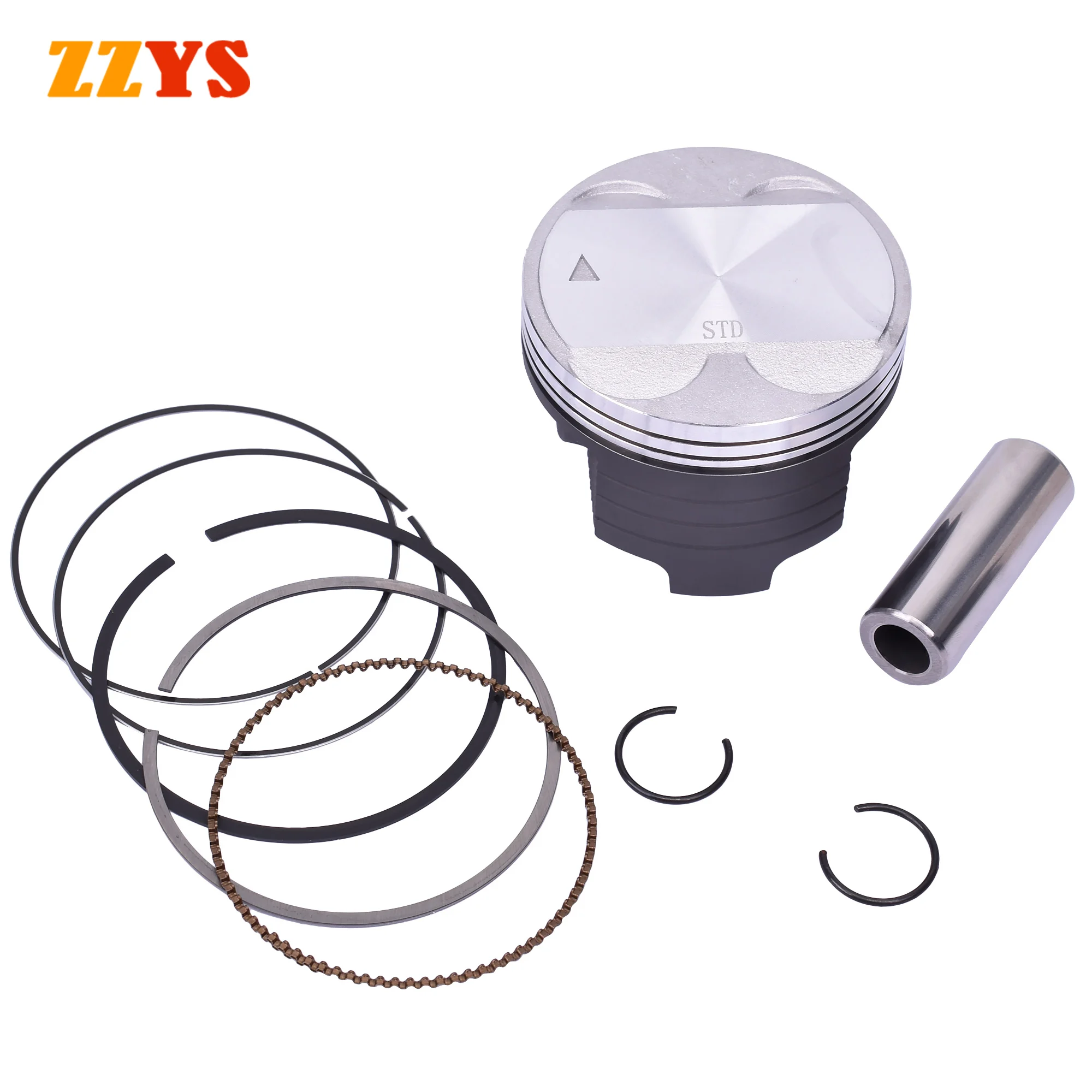 

72mm 72.25mm 72.5mm 72.75mm 73mm STD Oversize 0.25mm 0.5mm 0.75mm 1mm Motorcycle Piston and Piston Rings Kit For KTM DUKE 200