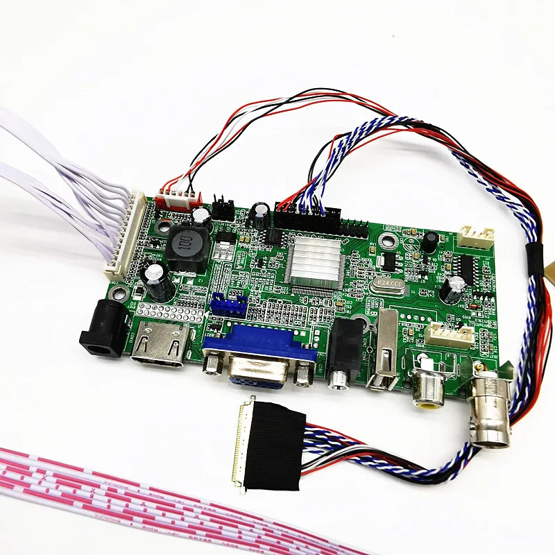 ЖК дисплей диагональю 10 1 дюйма VGA + AV HDMI BNC USB мультимедийный плеер модуль для