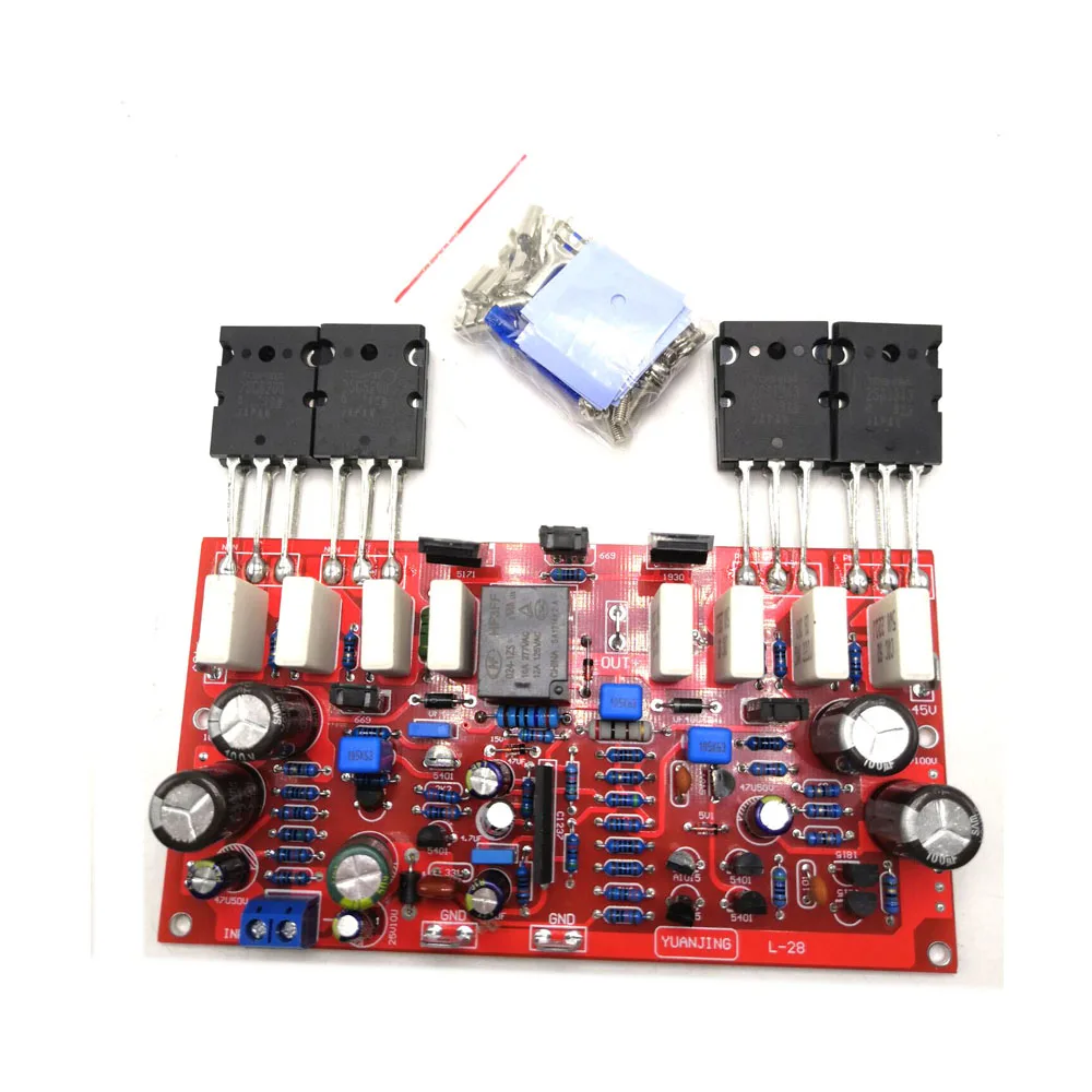 L28 AMP 350W Mono Audio Power Amplifier Kit 4ohm Board With Speaker Protect | Электроника