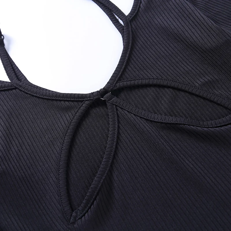 

Darcydebie Fall New Women Clothing Sexy Pit Strip Sling Slim Temperament One Shoulder Long Sleeve Dress