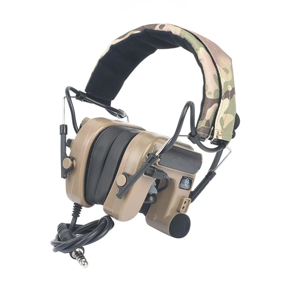 COMTAC IV Military Tactical Headset Anti-Noise Headphone Airsoft CS Hunting Shooting Earmuff Hearing Protection Army Accessories | Спорт и
