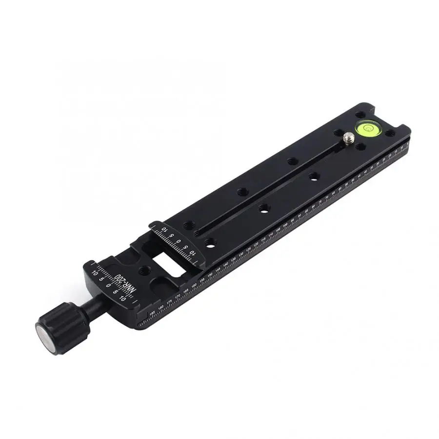 200mm Nodal Slide Rail Quick Release Plate Clamp Adapter For Macro Panoramic Arca Tripod Aluminum Alloy | Электроника
