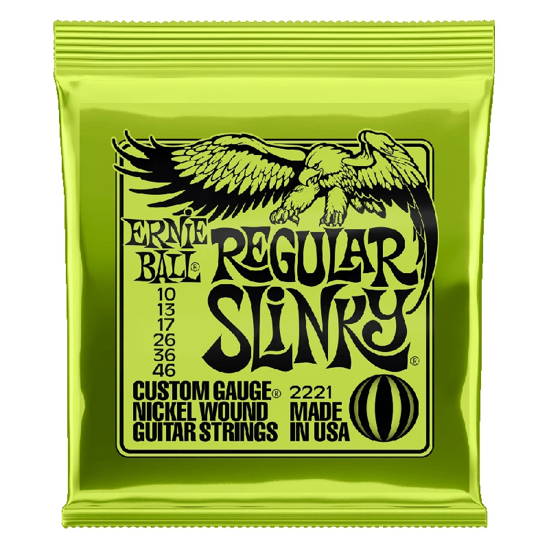 Ernie Ball 2221 10 46 обычные обтягивающие электрогитарные струны|Детали и аксессуары для