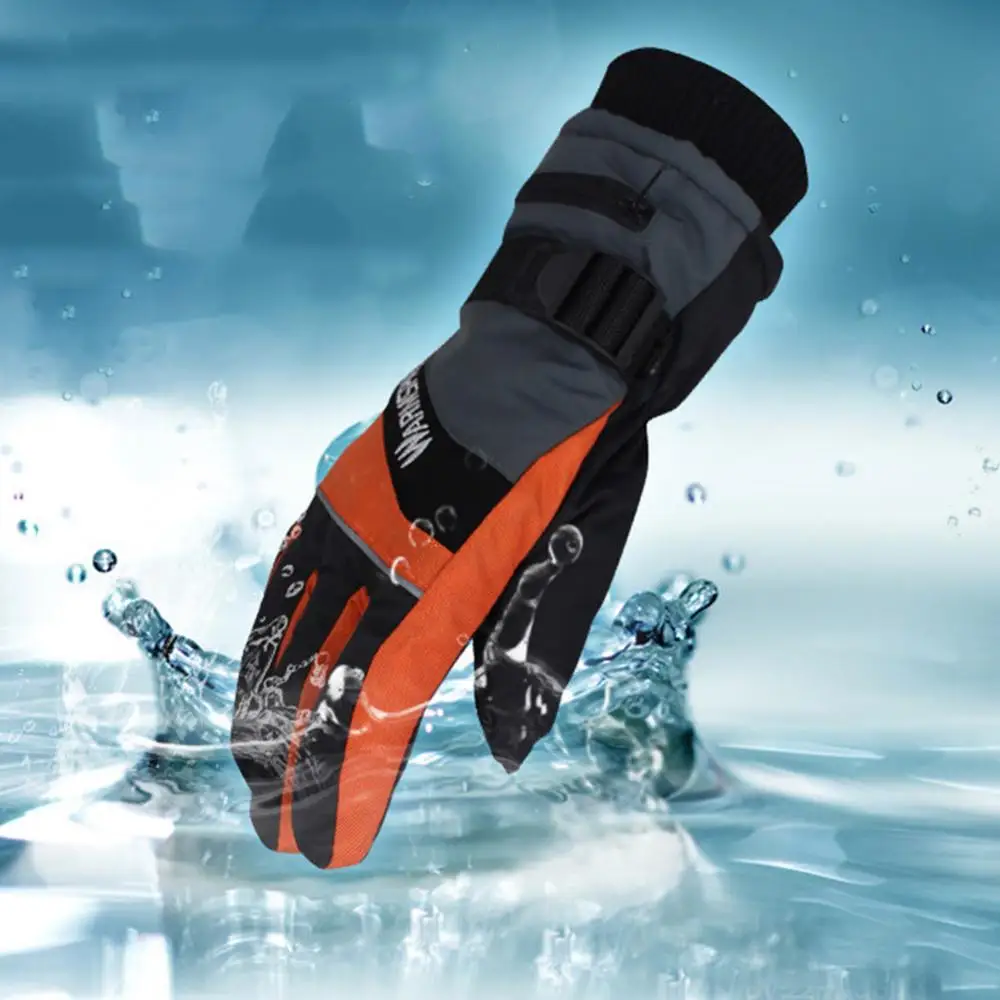 1 пара водонепроницаемые перчатки с USB-зарядкой | Спорт и развлечения