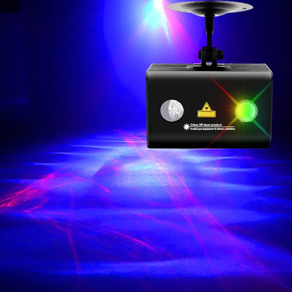 Лазерный прожектор водяной волны Aurora с дистанционным управлением RG сцсветильник