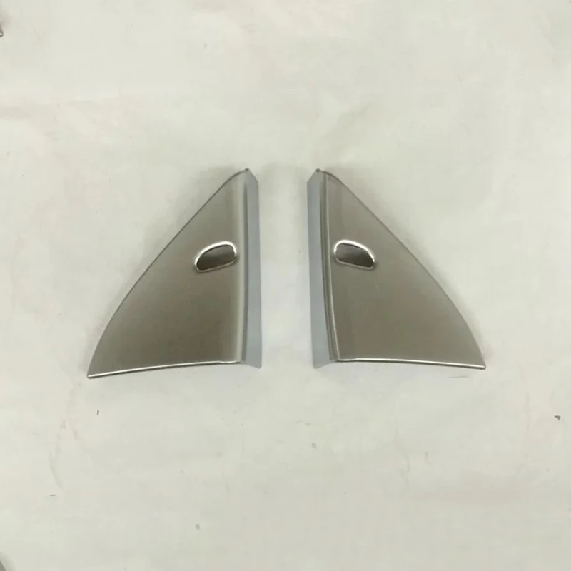 Автоаксессуары ABS хром для Nissan QASHQAI J11 2016-2018: накладки на крылья стойки А, декоративные панели для громкоговорителей, покрытия рожков громкоговорителей в интерьер автомобиля.