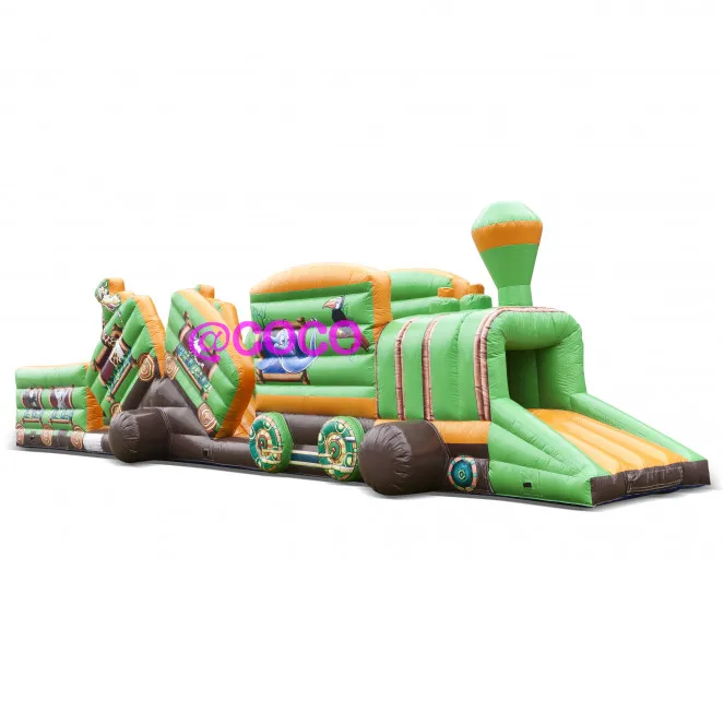 Бесплатная доставка в морской порт 15 м длинный надувной поезд туннель