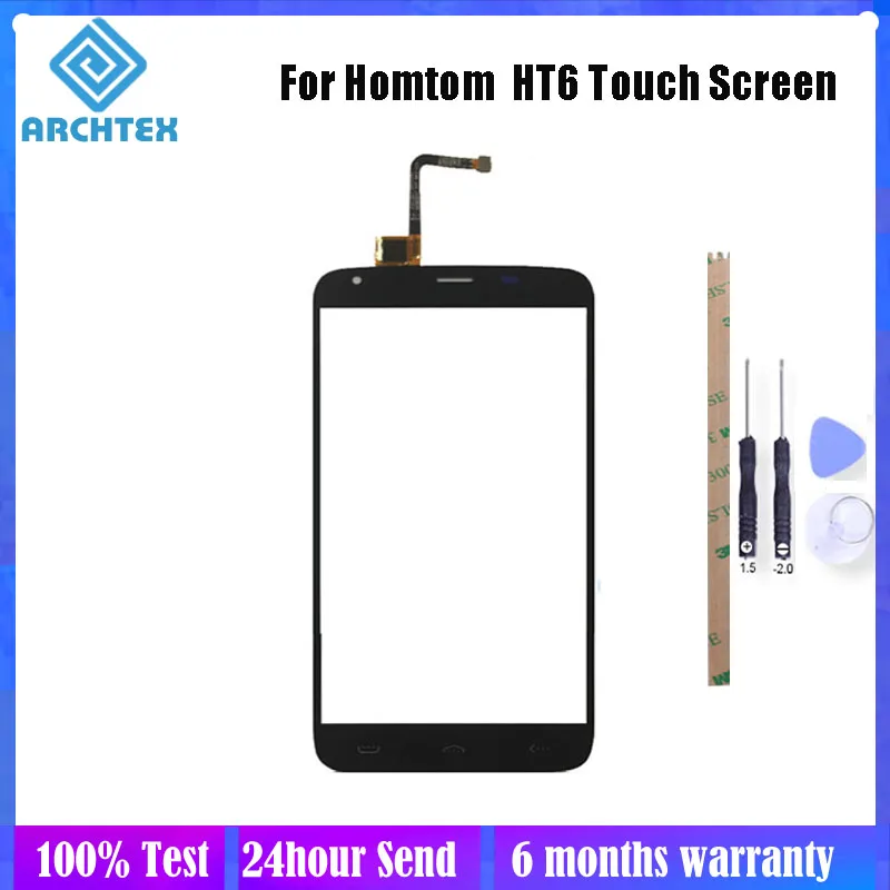 5 дюймовая панель сенсорного экрана для Φ HT6 идеальные запасные части стекло с